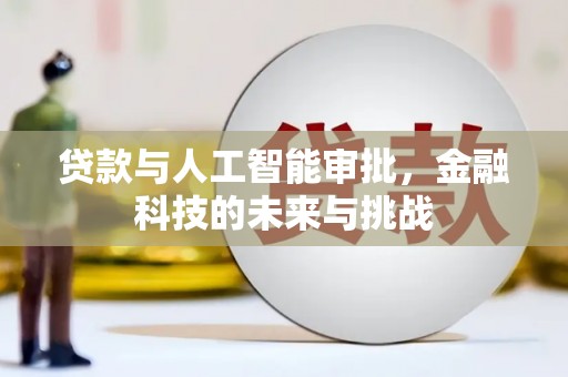 波密贷款与人工智能审批，金融科技的未来与挑战