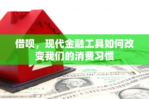 波密借呗，现代金融工具如何改变我们的消费习惯