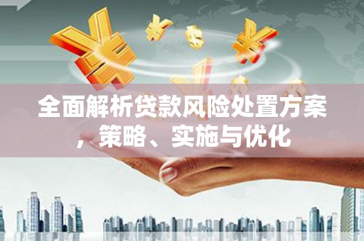 波密全面解析贷款风险处置方案，策略、实施与优化