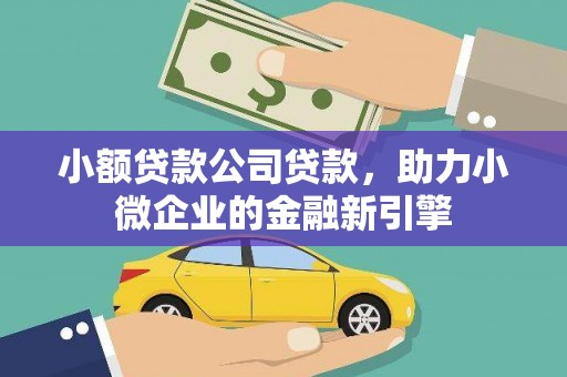 波密小额贷款公司贷款，助力小微企业的金融新引擎
