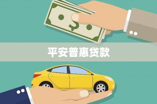波密平安普惠贷款