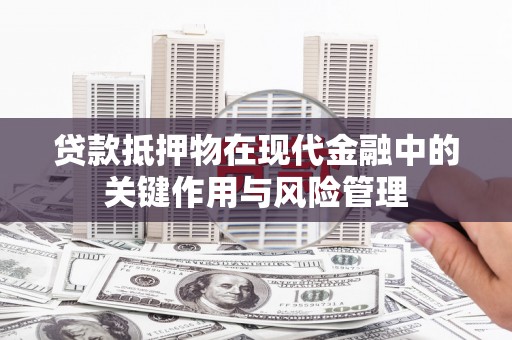 波密贷款抵押物在现代金融中的关键作用与风险管理