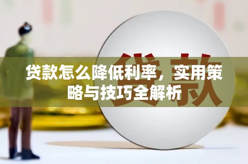 波密贷款怎么降低利率，实用策略与技巧全解析