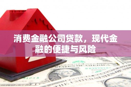 波密消费金融公司贷款，现代金融的便捷与风险